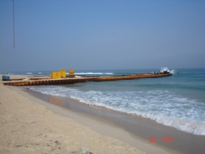 The El Arish-Ashkelon pipeline. Photo: allseas.com.