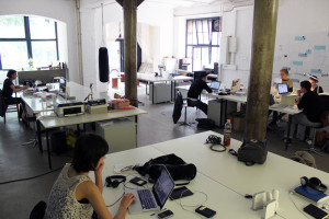 The workplace, which can be a marketplace of ideas. Photo: Wikipedia.