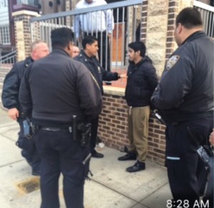 A man was arrested outside a Brooklyn synagogue on Thursday morning after he was caught yelling antisemitic remarks. Photo: Instagram.