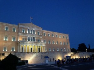 The Greek Parliament passed a non-binding symbolic declaration calling for recognition of Palestinian statehood. Photo: Wikimedia Commons.