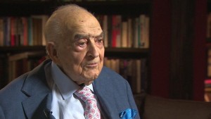 Lord Weidenfeld. The  British-Jewish publisher and philanthropist died in London at the age of 96. Photo: Screenshot.
