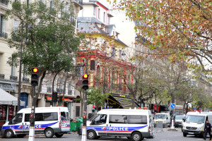 The morning after the Paris attacks. Photo: Wikipedia.