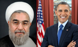 Iranian President Hassan Rouhani and US President Barack Obama. Photos: Wikipedia.