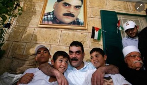 The photo of Samir Kuntar in the Guardian, which UK Media Watched called 'wildly inappropriate.'Photo: Twitter.