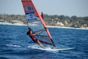 An Israeli windsurfer. World Sailing plans to sanction any host nations who do not grant equal participation in competitions. Photo: Facebook.