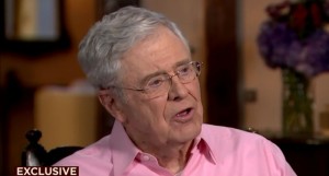 Charles Koch. A new book claims that Charles' Koch's father helped the Nazis build an oil refinery. Photo: Screenshot. 