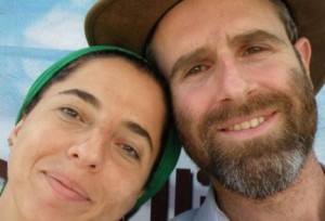 Victim Dafna Meir and her husband, Nathan. Dafna was murdered by a terrorist in her home. Photo: Courtesy Meir family.