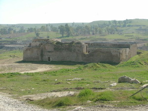 The former St. Elijah's monastery in Mosul, Iraq. The monastery was destroyed by the Islamic State terror group. Photo: Wikimedia Commons.