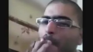 Nashat Milhem seen in a video released by the Shin Bet on January 27, 2016. The terrorist was planning more attacks before being killed in a shootout. Photo: YouTube.