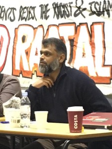 CAGE Director Moazzam Begg. During a speech at Kings College, London, Moazzam compared Muslim life in Britain to Jewish life under Nazi rule. Photo: Twitter.