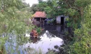 Flooding in Paraguay. Israel will provide food and assistance kits to Paraguayans impacted by massive flooding. Photo: USAID via Twitter.