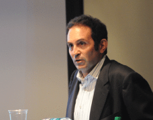 Saree Makdisi. The UCLA professor claims Israel deserves a boycott. Photo: Elder of Ziyon.