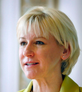 Swedish Foreign Minister Margot Wallstrom. Critics wonder whether her the Swedish FM's tendency to speak her mind is good for Sweden. Photo: Johannes Jansson/norden.org.