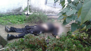 Tel Aviv pub shooter Nashat Melhem's body, after a gun battle with Israeli special forces. The 29-year-old from northern Israel who went on a shooting spree at a Tel Aviv PUB and then escaped. Photo: Screenshot.