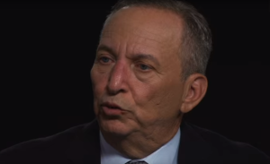 Former Harvard President Larry Summers. Photo: Screnshot