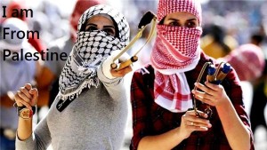 Violence in Palestinian social media. Photo: Facebook page -- Palestine Belongs to Palestinians.