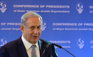 Israeli Prime Minister Benjamin Netanyahu, pictured, met with a group of ambassadors from NATO member states and called for a “collective struggle” against terrorism. Photo: Kobi Gideon/GPO.