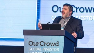 OurCrowd's Jonathan Medved at the recent global conference in Jerusalem. Photo: OurCrowd.
