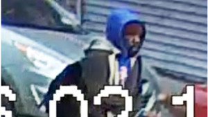 A photo released by the NYPD of the man seen fleeing the scene of the stabbing in Crown Heights. The ADL is offering a $5,000 reward for information leading to the arrest of the attacker.  Photo: NYPD.