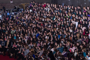 Chabad's female leaders gather at their recent conference in New York.  A group of 3,000 Chabad emissary-representatives from around the globe recently gathered in New York. Photo: Chabad.org/Michal Weiss.