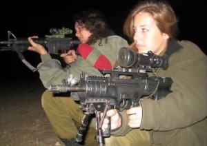 IDF soldiers at night. The IDF developed a new spy camera that will detect and identify people moving through fog, haze, or heat waves. Photo: Wikimedia Commons.