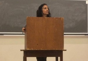  Jasbir Puar at Vassar. Photo: Legal insurrection.