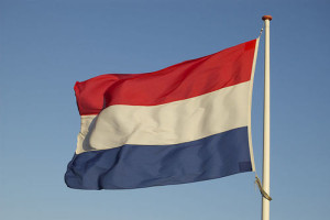 The flag of the Netherlands. The Israel-Holland Innovation Day will be held on Feb. 4th. Photo: Wikimedia Commons. 