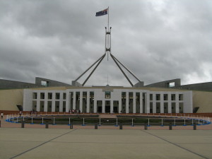 Australian Parliament House. Photo: Wikipedia 