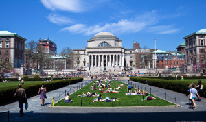 The Columbia University campus in New York City. Photo: Columbia.