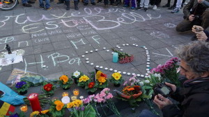 A memorial for the victims of Tuesday's Brussels attacks. Photo: Miguel Discart via Wikimedia Commons.