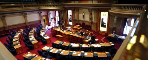 The Colorado State Capitol Senate chamber. Photo: Wikipedia.