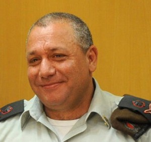 IDF Chief of Staff Gadi Eizenkot said tens of thousands of illegal Palestinians enter into Israel every day. Photo: Wikipedia.