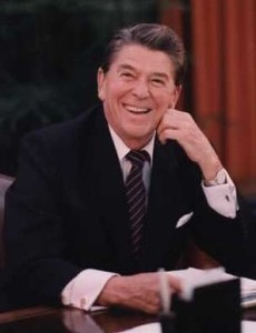 President Reagan inspired "cheerful confidence that America had not actually lost its greatness," Ruthie Blum explains. Photo: Wikimedia Commons. 