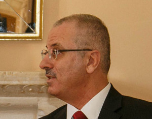 Palestinian Prime Minister Rami Hamdallah. Photo: Wikimedia Commons.