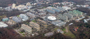 An aerial view of Germany's Ruhr University Bochum. The university announced that it has cancelled an anti-Israel Boycott, Divestment and Sanctions (BDS) movement lecture. Photo: Tuxyso via Wikimedia Commons.