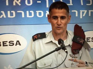 IDF Deputy Chief of Staff Maj. Gen. Yair Golan said he believes Israel should try to alleviate tensions with Turkey. Photo: Twitter.