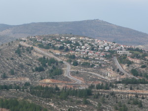 Eli, in Samaria, the settlement where an IDF reservist was attacked by terrorists on Wednesday morning. Photo: Wikipedia.