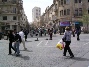 Zion Square, Jerusalem. Photo: Wikipedia.