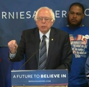 Democratic presidential candidate Bernie Sanders. Photo: Twitter.