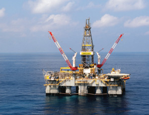 Gas drilling off the coast of Israel. Photo: www.drillingcontractor.org via Flickr.com.