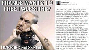 Facebook post by Oberlin Prof. Joy Karega. Photo: Facebook