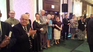 Newly elected, re-elected, and ratified leaders of United Pentecostal Church International's (UPCI) Wisconsin District are pictured here at the April 5-7 UPCI conference in Elkhart Lake, Wis. Photo: UPCI Wisconsin District via Facebook. 