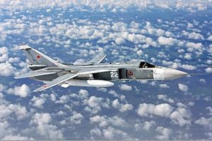 A Russian-made Sukhoi Su-24. Photo: Wikimedia Commons.