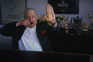 Mel Brooks in "The Last Laugh." Photo: Ferne Pearlstein.