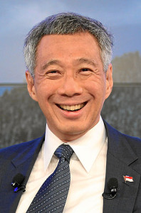 Singaporean Prime Minister Lee Hsien Loong arrived in Israel on Monday. Photo: World Economic Forum.