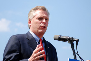 Virginia governor Terry McAuliffe. Photo: Wiki Commons. 