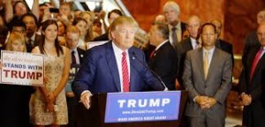 GOP front-runner Donald Trump, whose foreign policy speech included mention of Iranian violations of nuclear deal. Photo: Wikipedia.