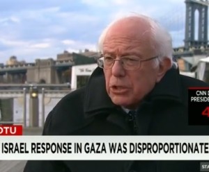 Bernie Sanders on CNN. Photo: Screenshot. 