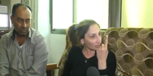 The educated and affluent parents of Abdel Abu Srour, the Jerusalem bus bomber. Photo: Walla/Screenshot.