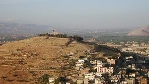 Majdal Anjar, the site of the reported Israeli airstrike on a Hezbollah weapons convoy. Photo: Wikipedia.